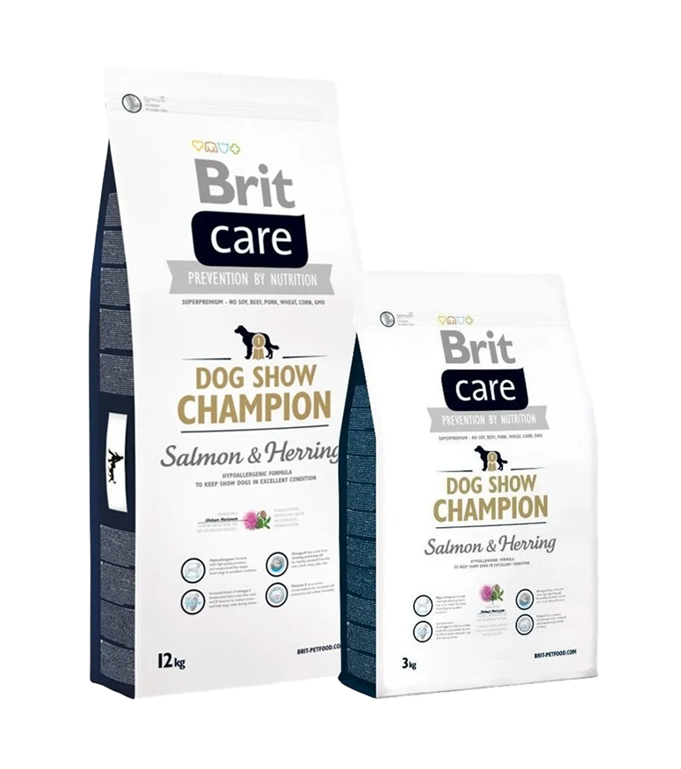 Brit Care Dog Show Champion – Salmón & Herring – Pet Borde Laguna